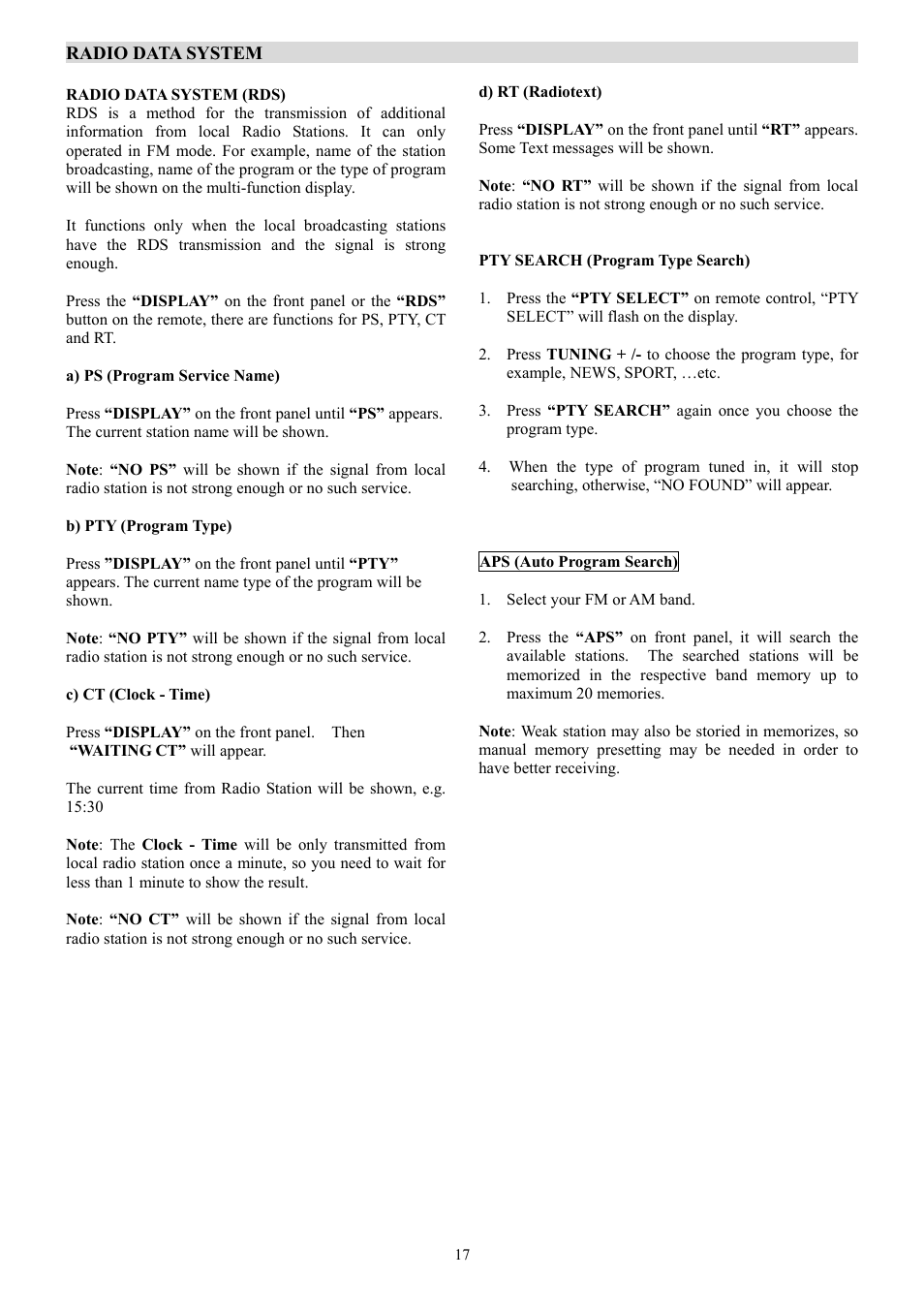 Ferguson AV-660 User Manual | Page 18 / 23