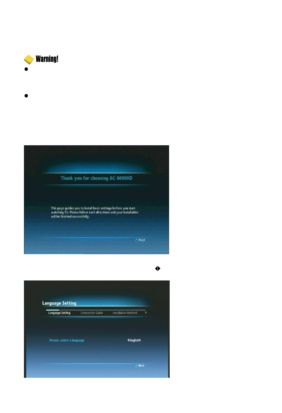 Ferguson AC-8000 HD User Manual | Page 22 / 55