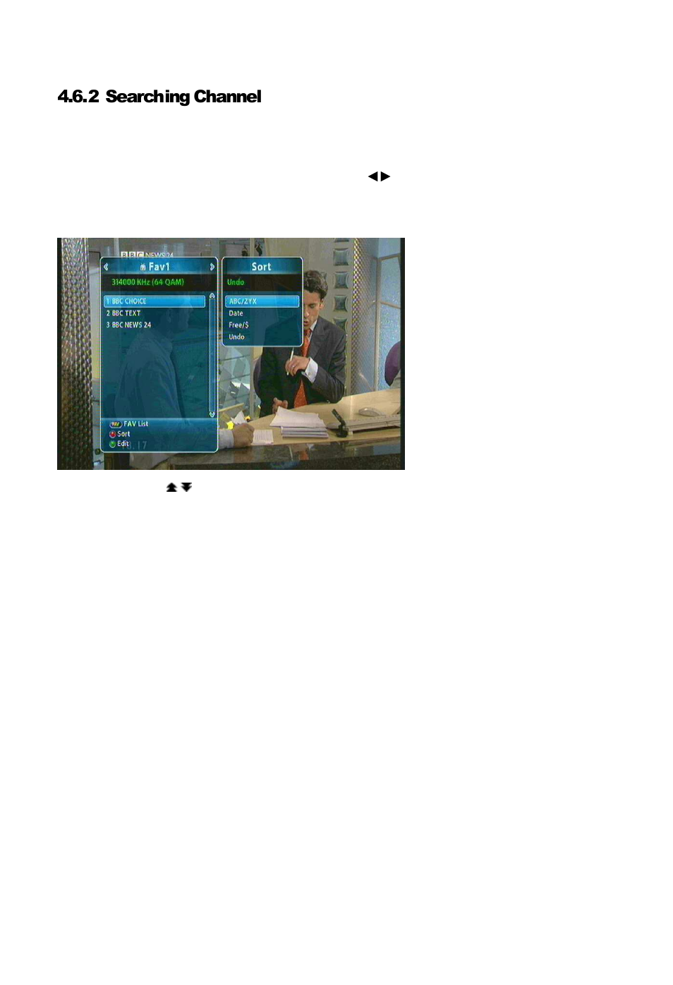 2 searching channel | Ferguson AC-8000 HD User Manual | Page 34 / 55