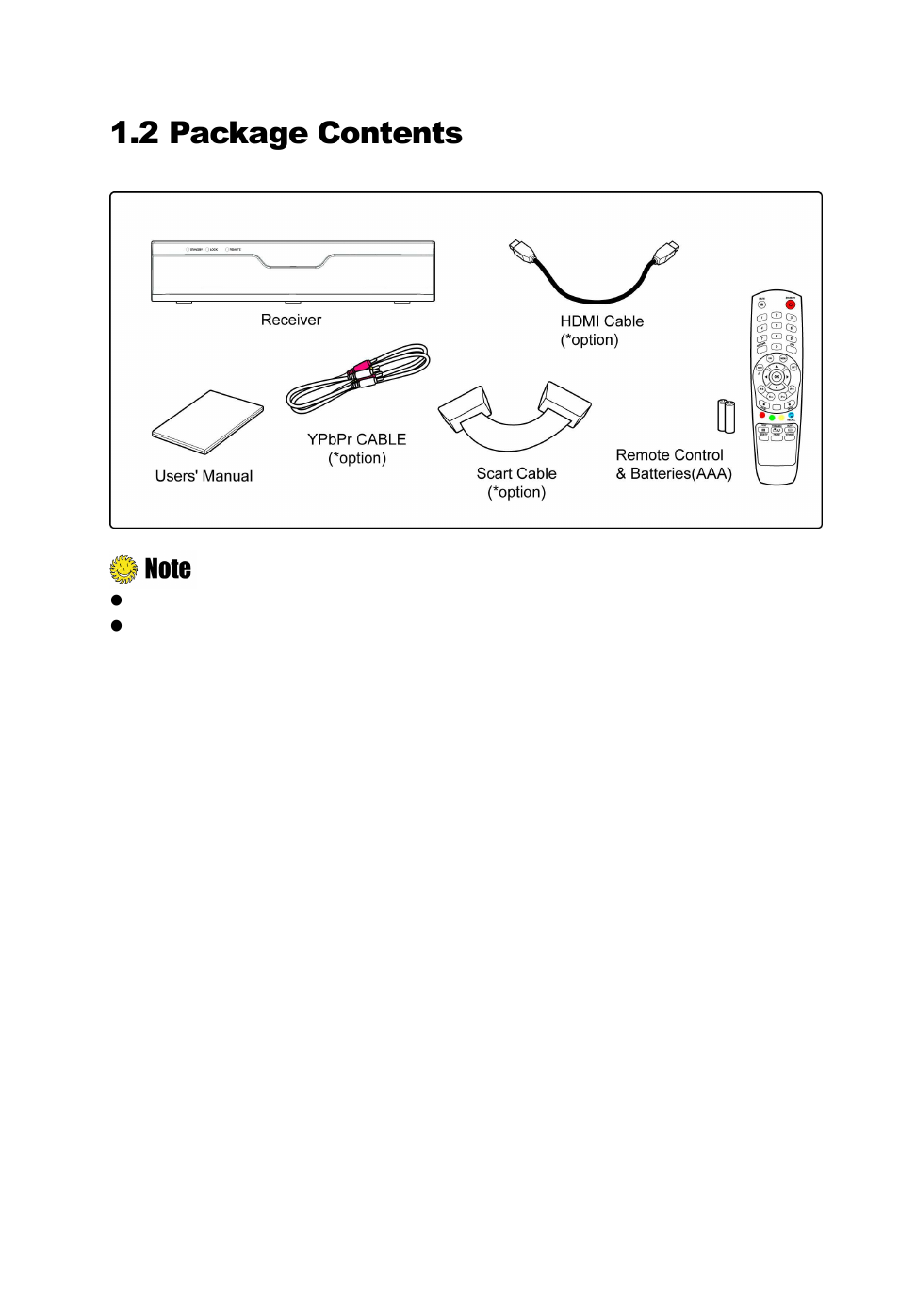 2 package contents | Ferguson AC-8000 HD User Manual | Page 9 / 55