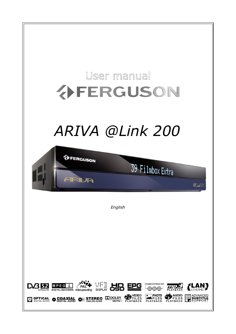 Ferguson Ariva Link 200 User Manual | 45 pages