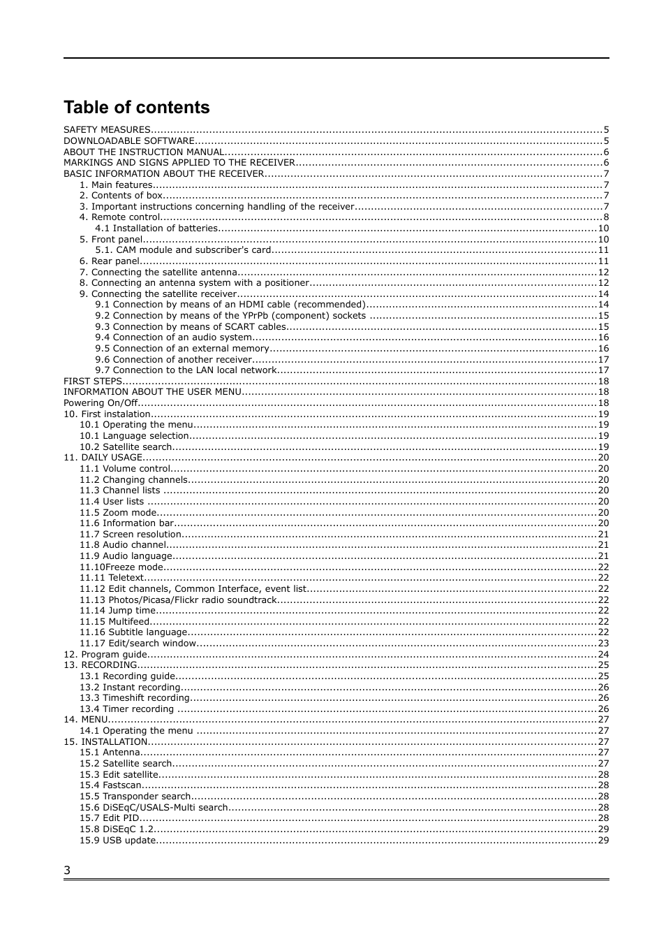 Ferguson Ariva Link 200 User Manual | Page 3 / 45