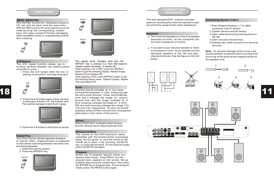 Lsw coaxial r video s-video | Audiovox JHT140 User Manual | Page 12 / 15