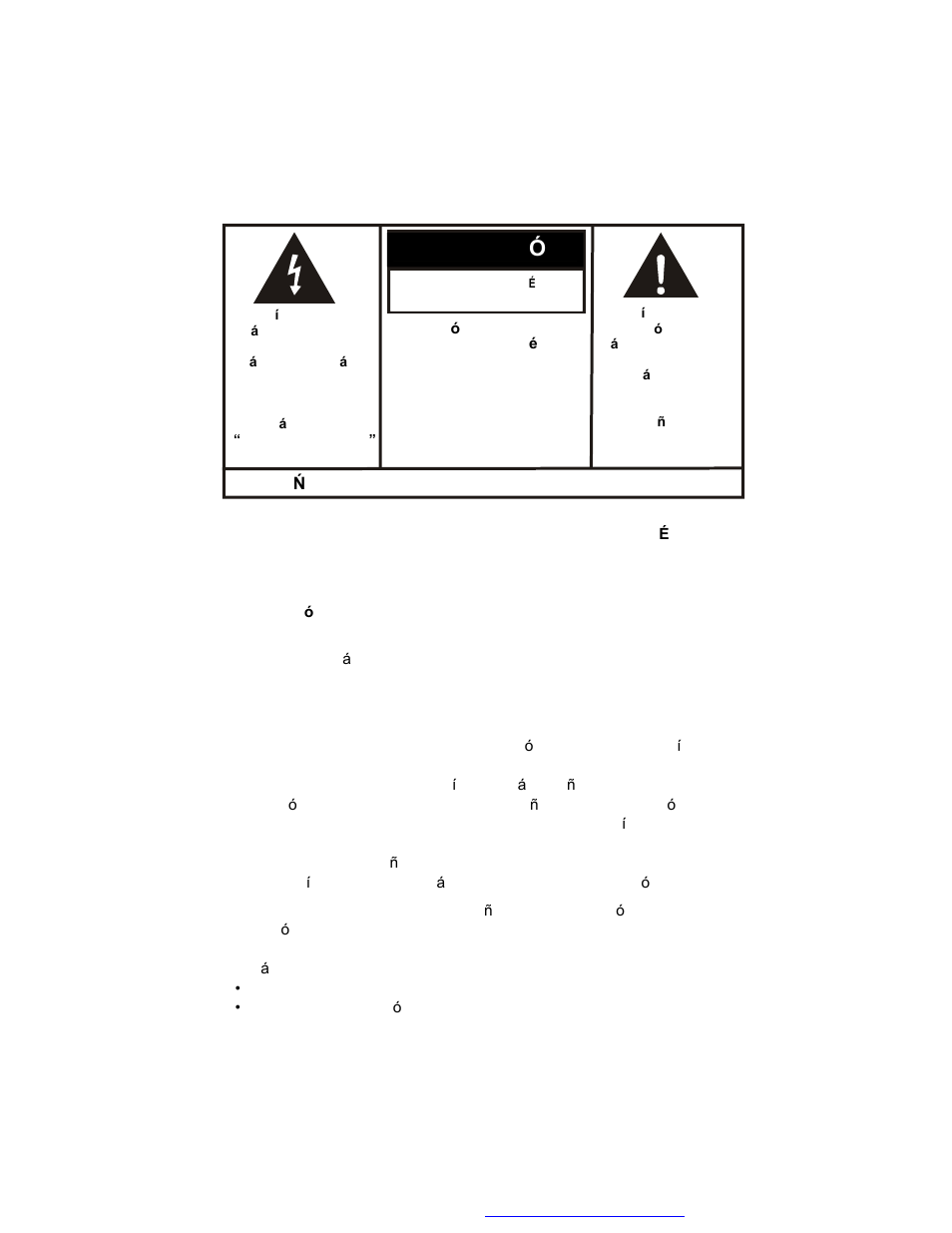 Caution, Precauci ón | Audiovox FPE709 User Manual | Page 22 / 38