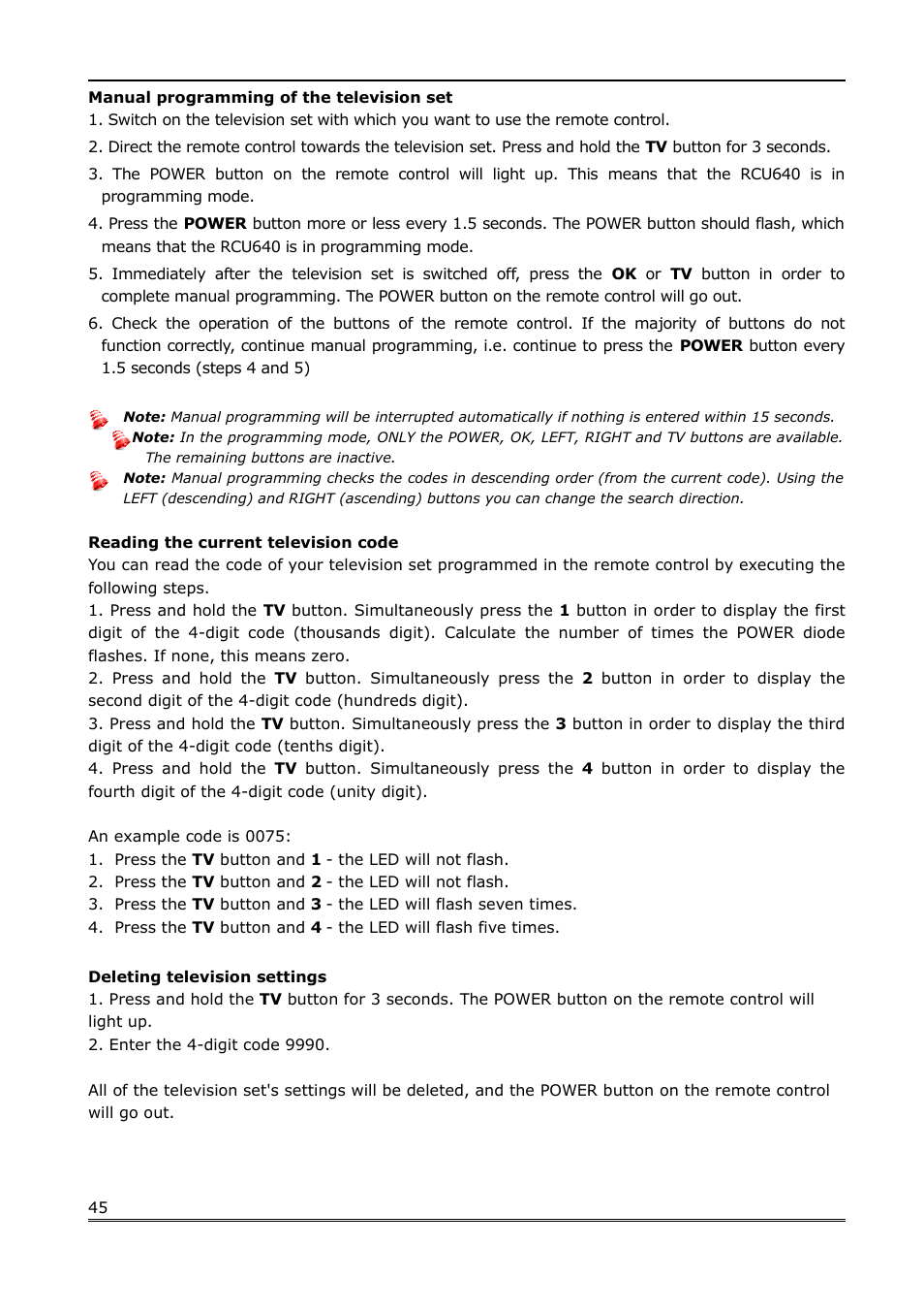 Ferguson Ariva 200 User Manual | Page 45 / 60