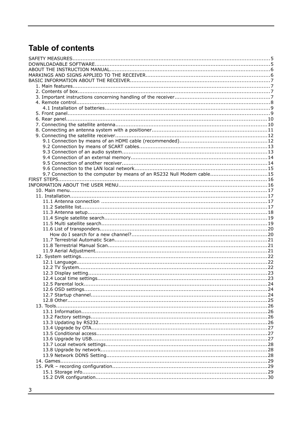 Ferguson Ariva 120Combo User Manual | Page 3 / 45