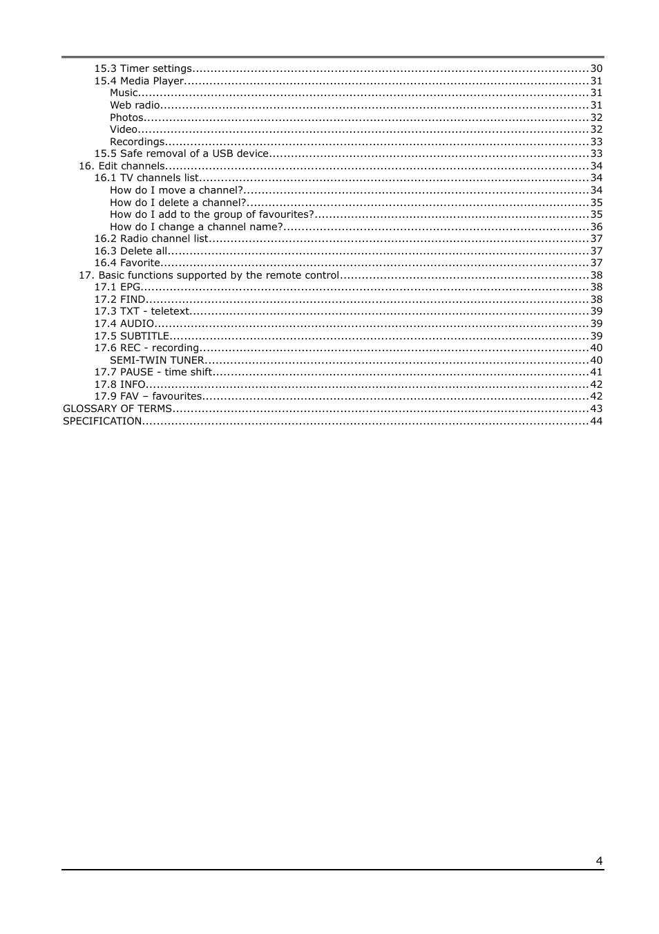Ferguson Ariva 120Combo User Manual | Page 4 / 45