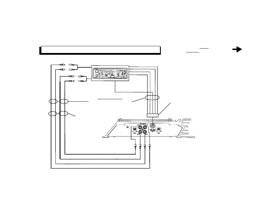 Channel and mixed-mono input wiring diagram, Important | Audiovox AMP-610 User Manual | Page 10 / 16