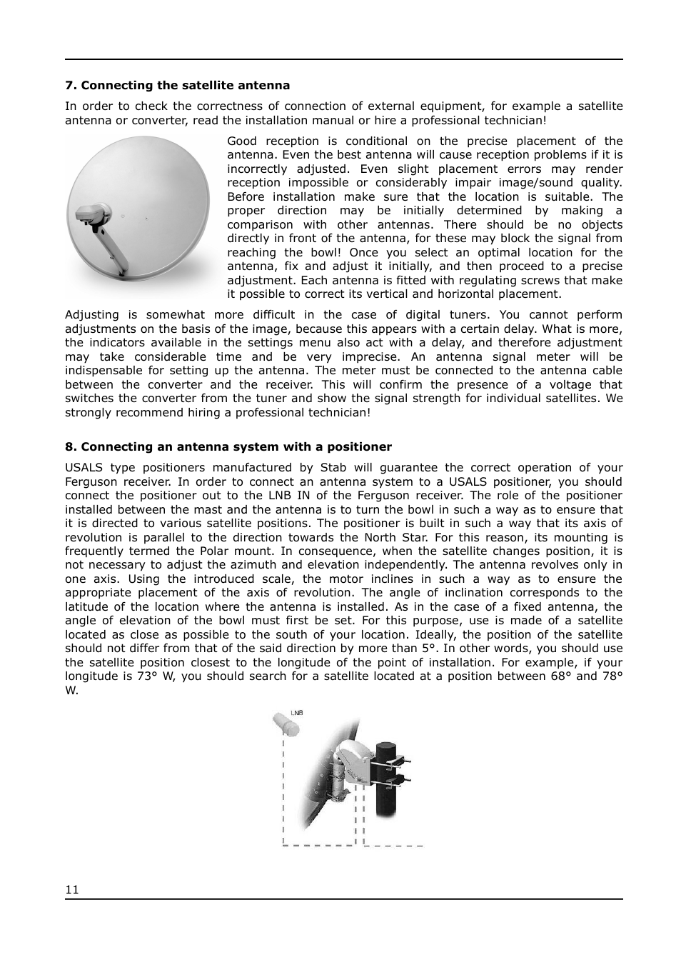 Ferguson FK-7000 User Manual | Page 11 / 44