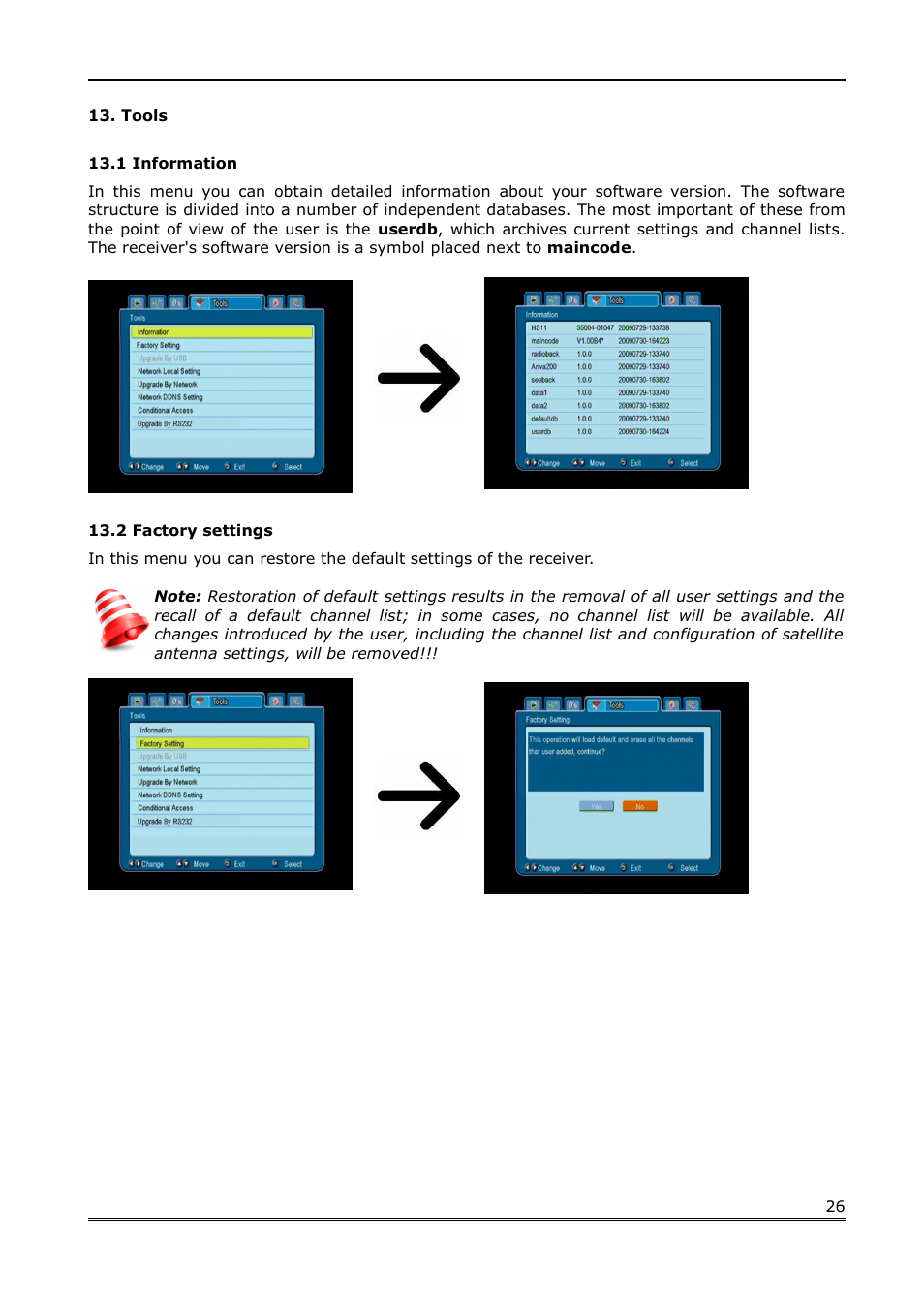 Ferguson FK-7000 User Manual | Page 26 / 44