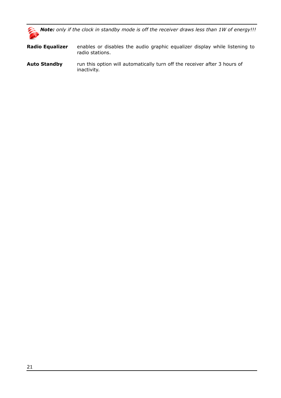 Ferguson Ariva T650i User Manual | Page 21 / 39