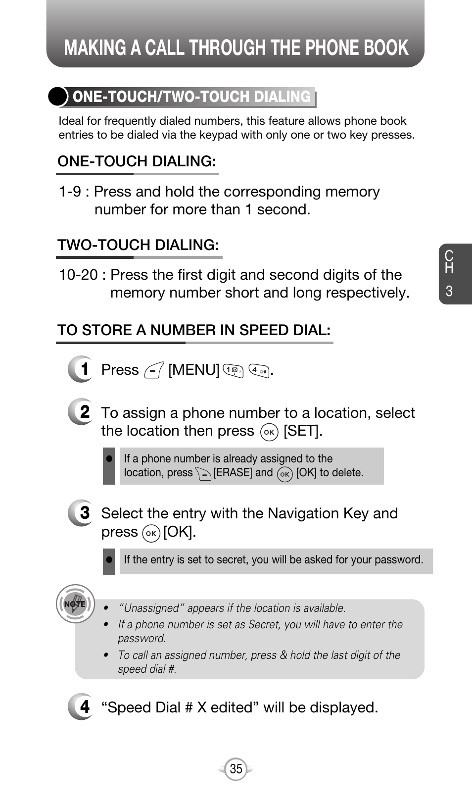 Making a call through the phone book | Audiovox CDM-8615 User Manual | Page 38 / 131