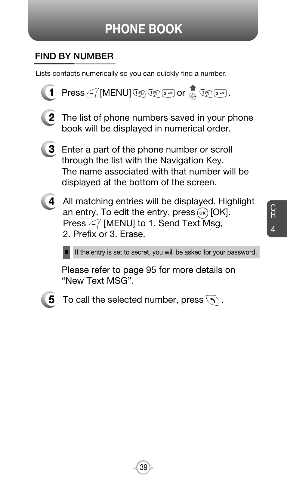 Phone book | Audiovox CDM-8615 User Manual | Page 42 / 131