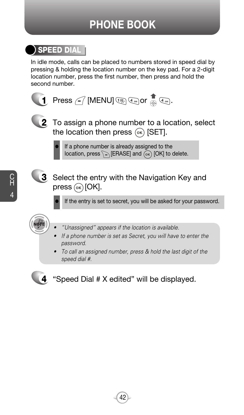 Phone book | Audiovox CDM-8615 User Manual | Page 45 / 131