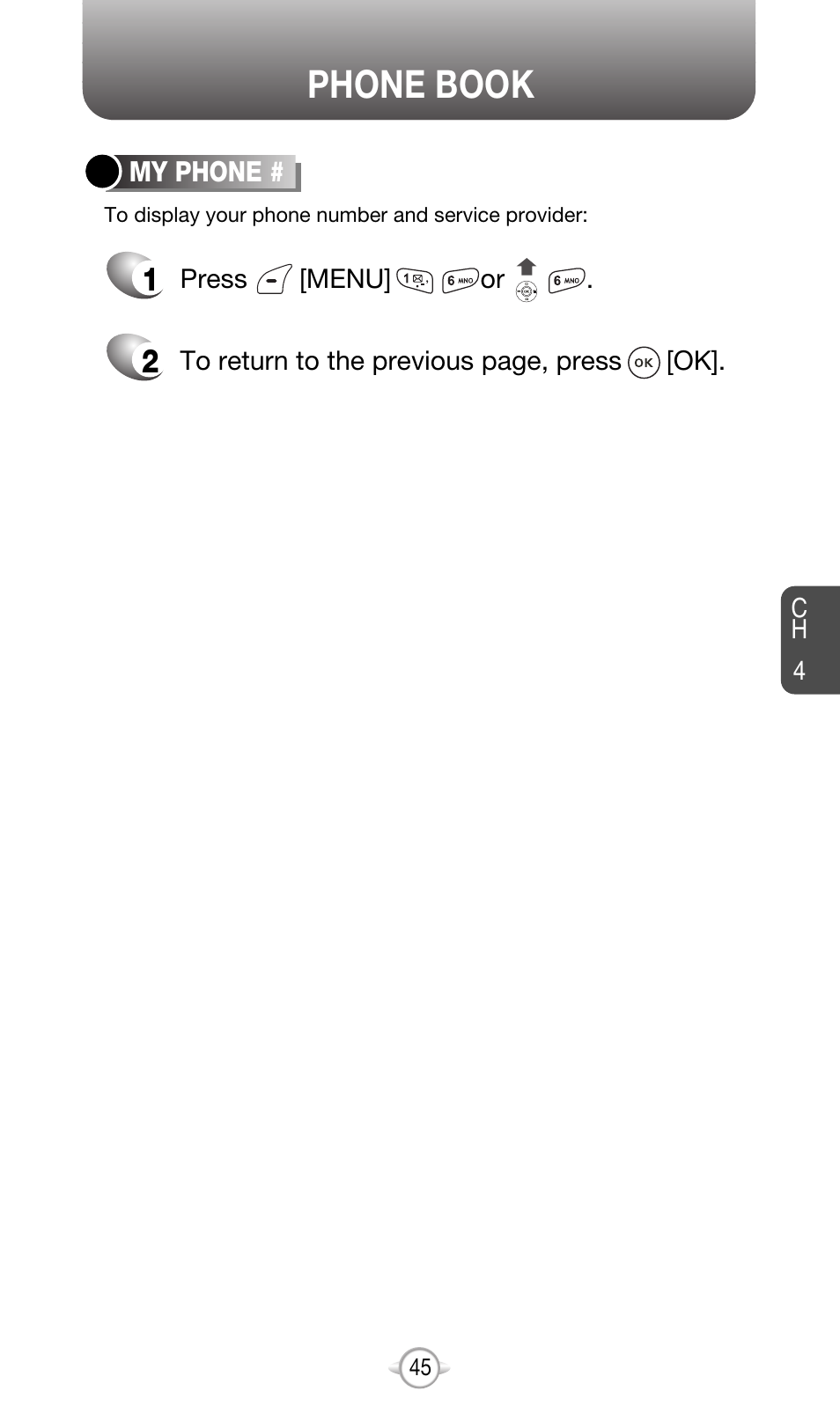 Phone book | Audiovox CDM-8615 User Manual | Page 48 / 131