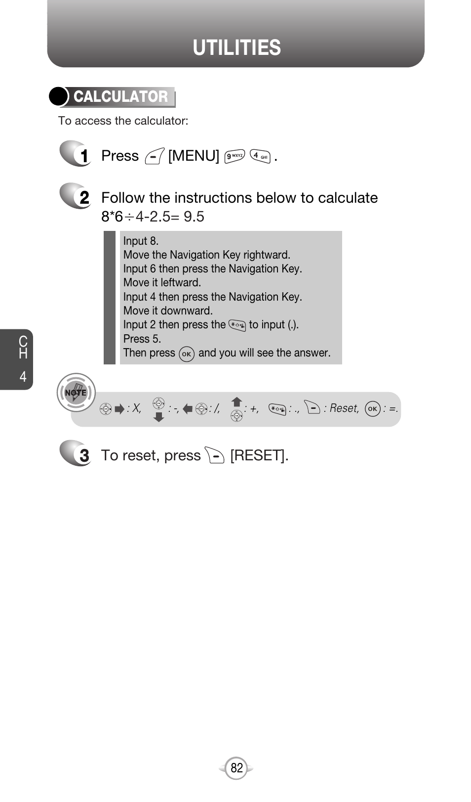 Utilities | Audiovox CDM-8615 User Manual | Page 85 / 131