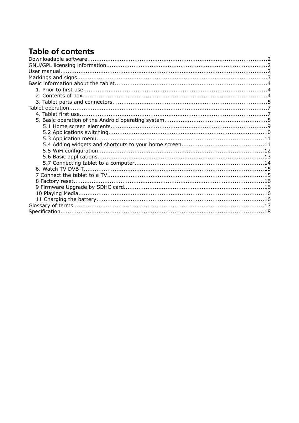 Ferguson Regent TV8 User Manual | Page 2 / 20