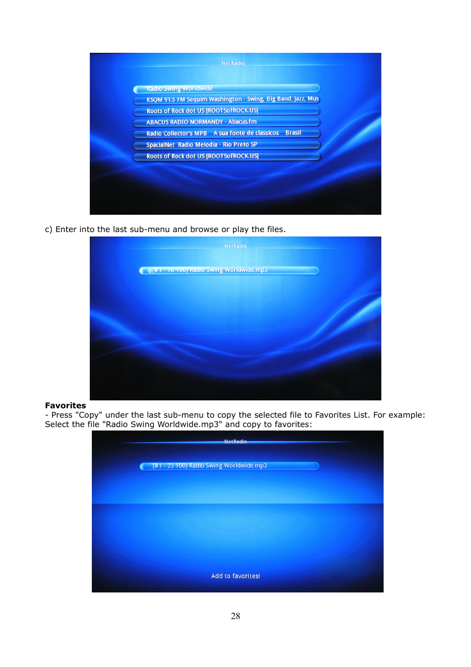 Ferguson Ariva HDplayer 200A User Manual | Page 28 / 46