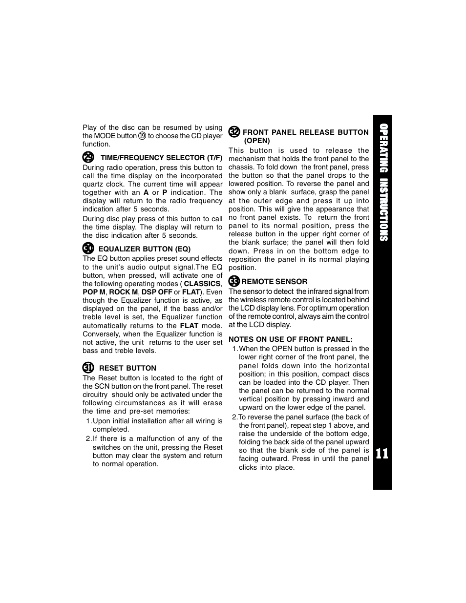 Audiovox Rampage ACD88 User Manual | Page 11 / 20