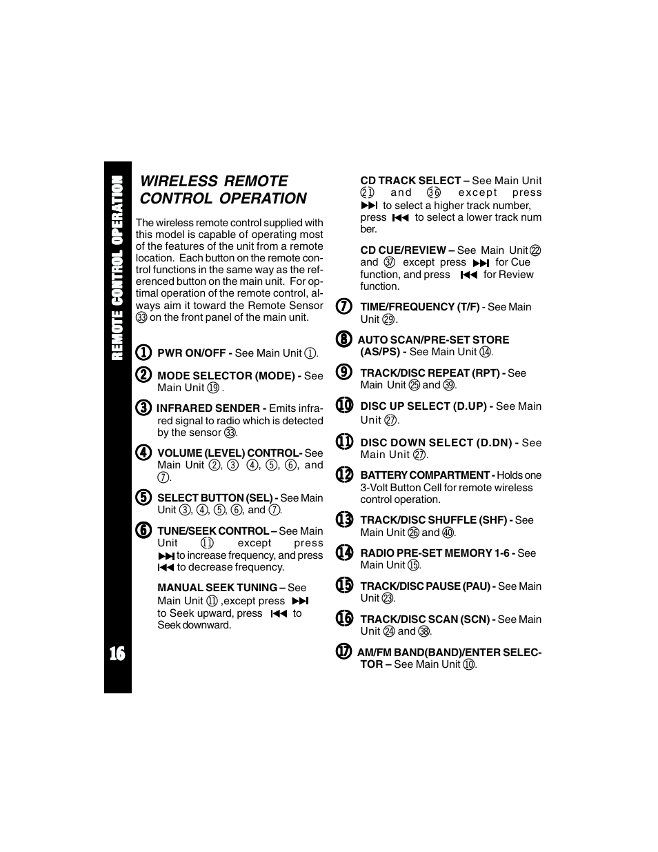 Audiovox Rampage ACD88 User Manual | Page 16 / 20