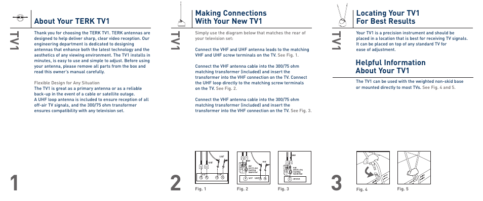 Audiovox TV1 User Manual | Page 2 / 2