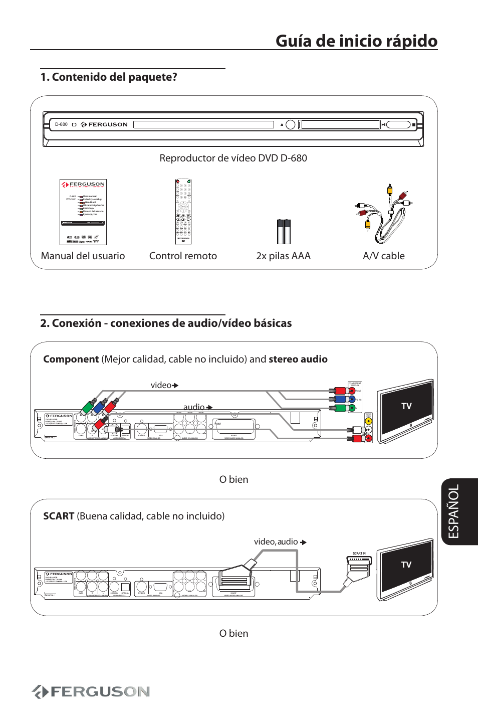 Ferguson D 680 User Manual | 30 pages