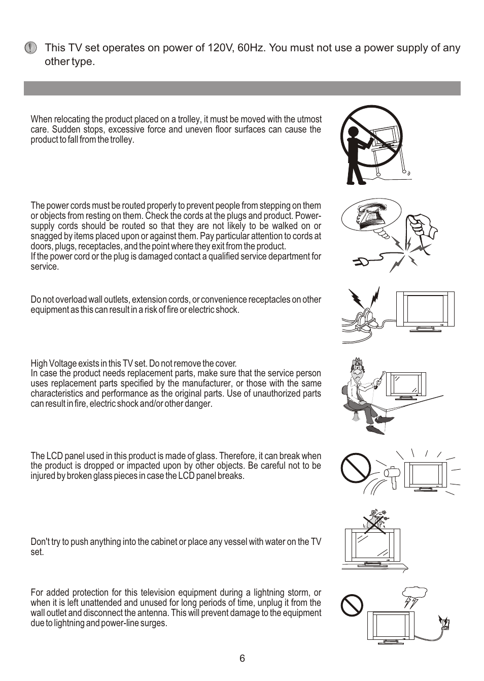 Audiovox FPE3000 User Manual | Page 6 / 43