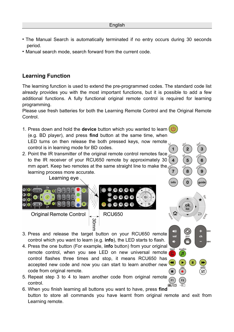 Ferguson RCU650 User Manual | Page 4 / 5