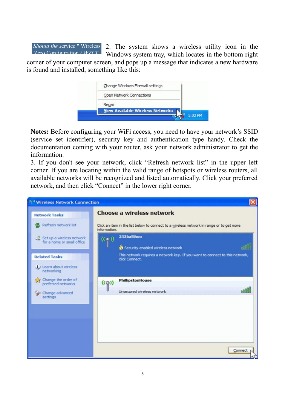 Ferguson W03 User Manual | Page 8 / 12