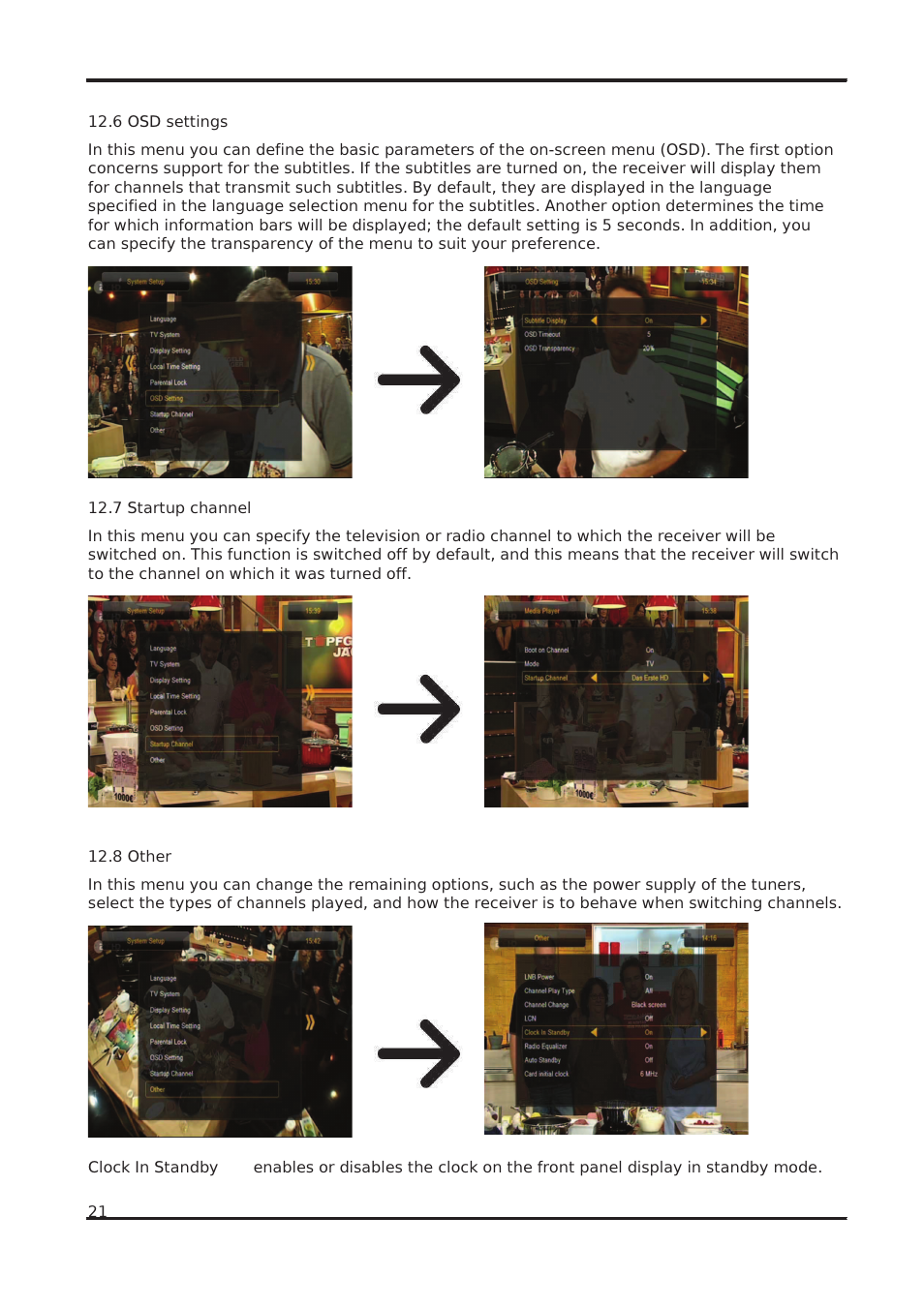 Ferguson Ariva 102 cable User Manual | Page 21 / 41