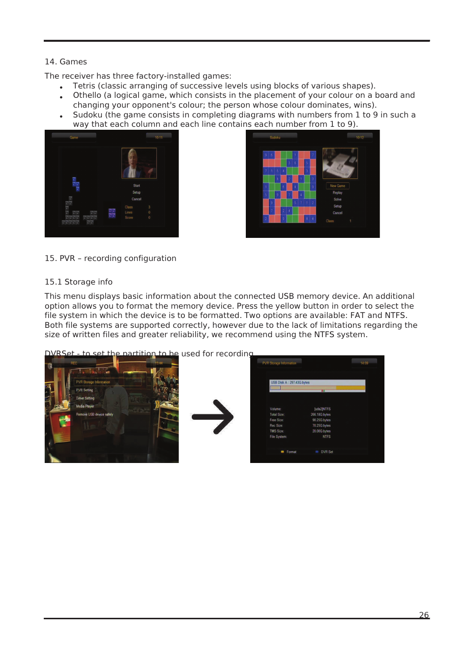 Ferguson Ariva 102 cable User Manual | Page 26 / 41