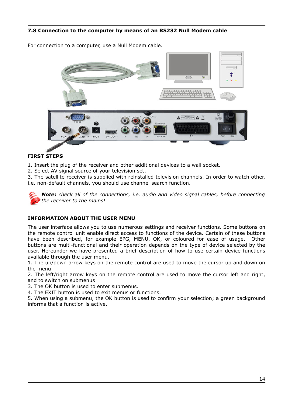 Ferguson Ariva 100 cable User Manual | Page 14 / 38