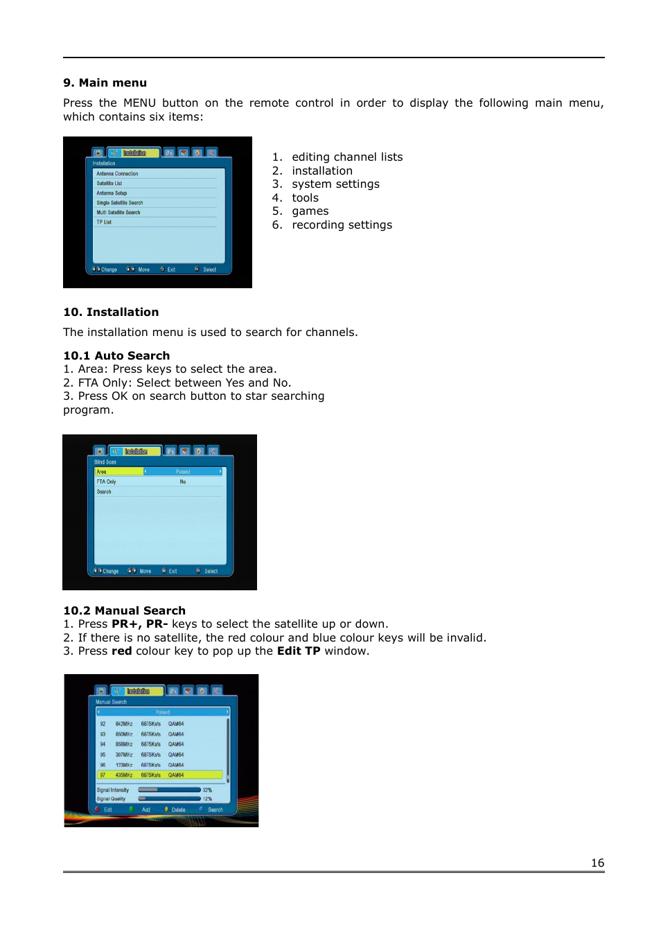 Ferguson Ariva 100 cable User Manual | Page 16 / 38