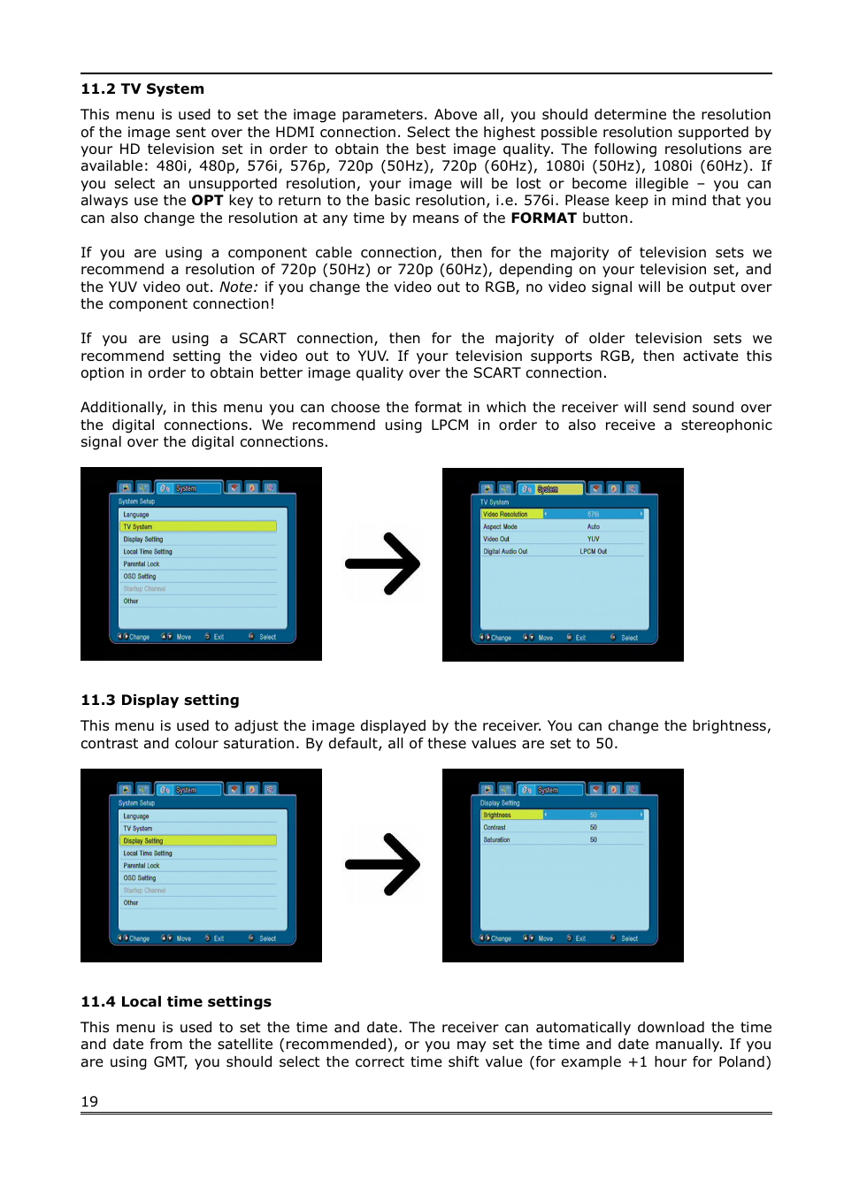 Ferguson Ariva 100 cable User Manual | Page 19 / 38