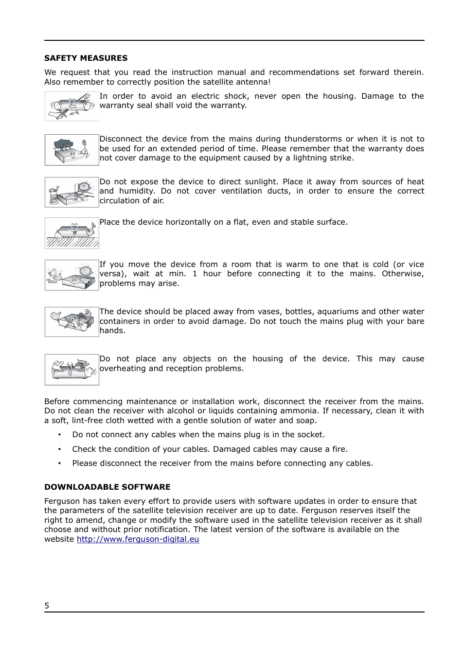 Ferguson Ariva 100 cable User Manual | Page 5 / 38