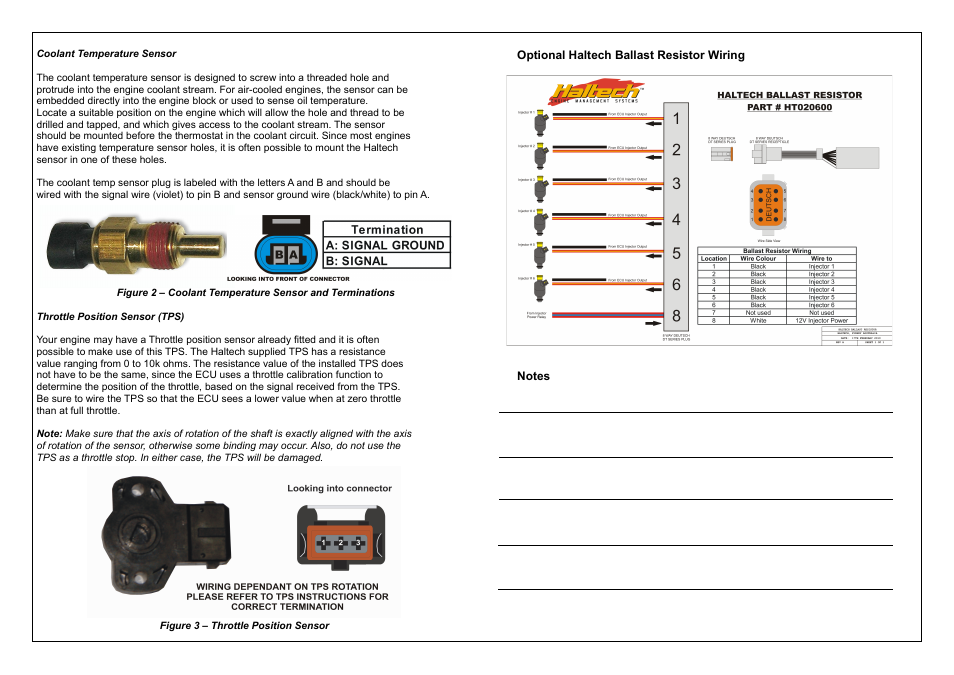 Haltech Platinum Sprint 500 (HT050700) User Manual | Page 4 / 20