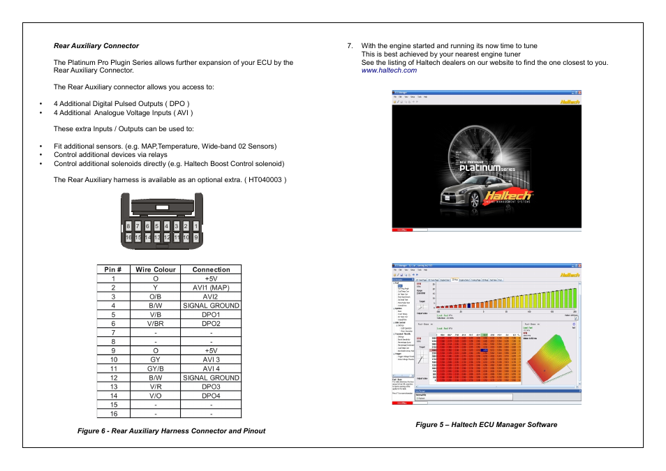 Haltech Platinum Sport GM (HT051100) User Manual | Page 10 / 16