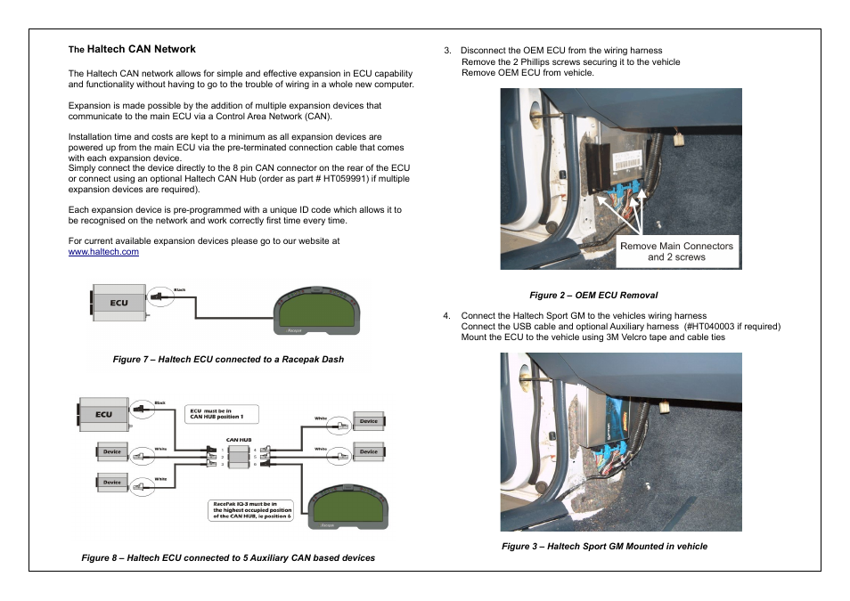 Haltech Platinum Sport GM (HT051100) User Manual | Page 5 / 16