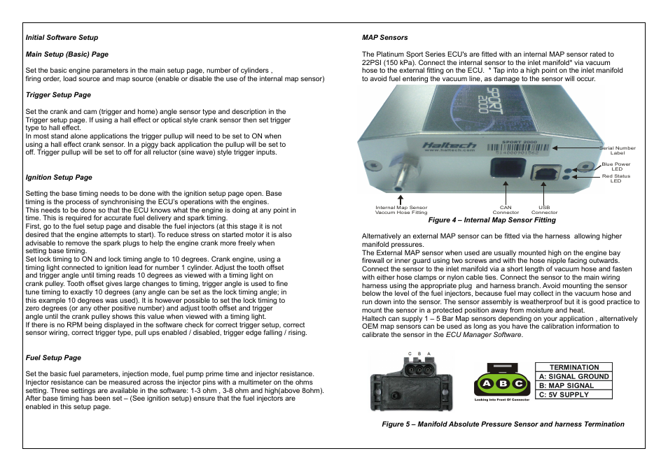 Haltech Platinum Sport 1000 User Manual | Page 16 / 20