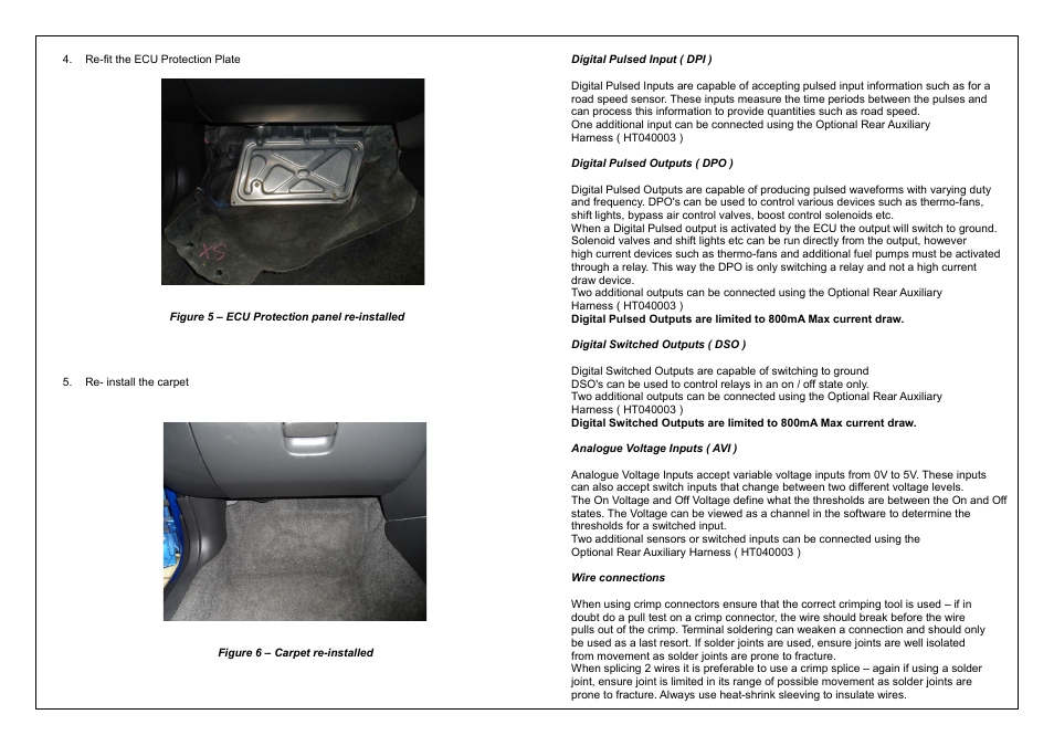 Haltech Platinum PRO PLUG-IN SUBARU MY 01-05 (HT055174) User Manual | Page 6 / 16