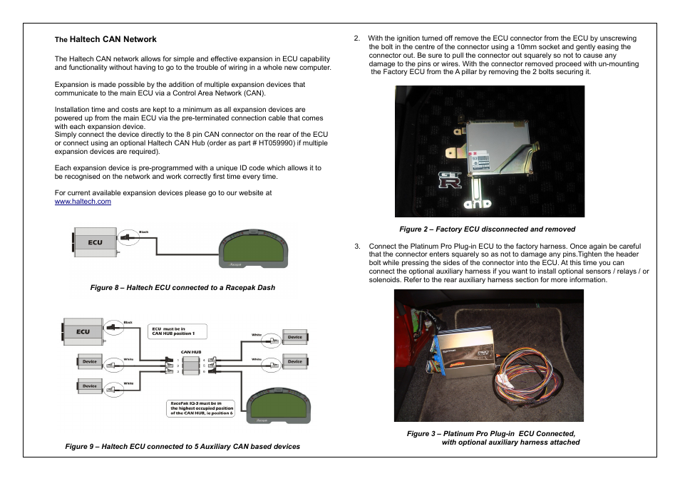 Haltech Platinum PRO PLUG-IN Nissan Skyline R34 GT-R (HT055006) User Manual | Page 12 / 16