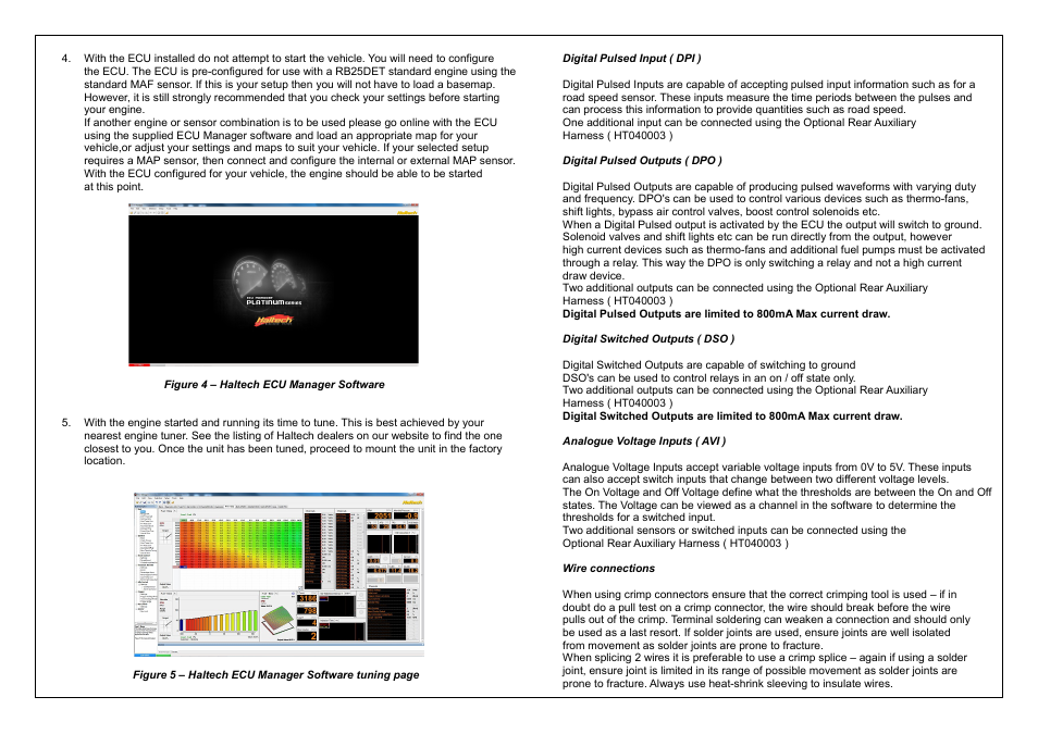 Haltech Platinum PRO PLUG-IN Nissan Skyline R34 GT-t (HT055105) User Manual | Page 6 / 16