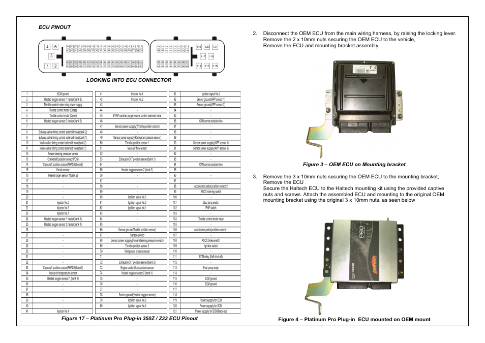 Haltech Platinum PRO PLUG-IN Nissan 350Z Z33 (HT055016) User Manual | Page 16 / 20