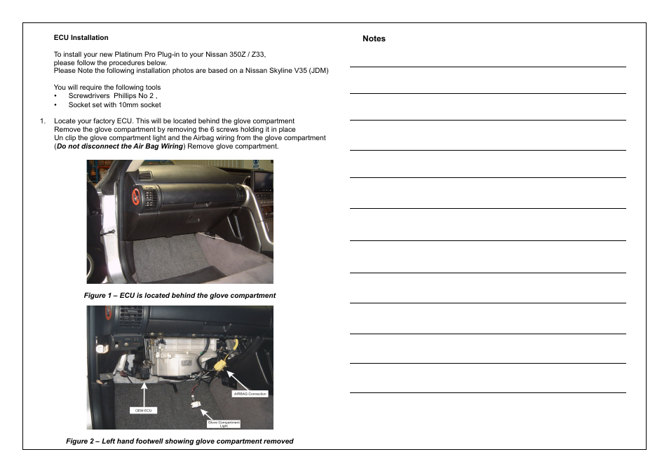 Haltech Platinum PRO PLUG-IN Nissan 350Z Z33 (HT055016) User Manual | Page 17 / 20