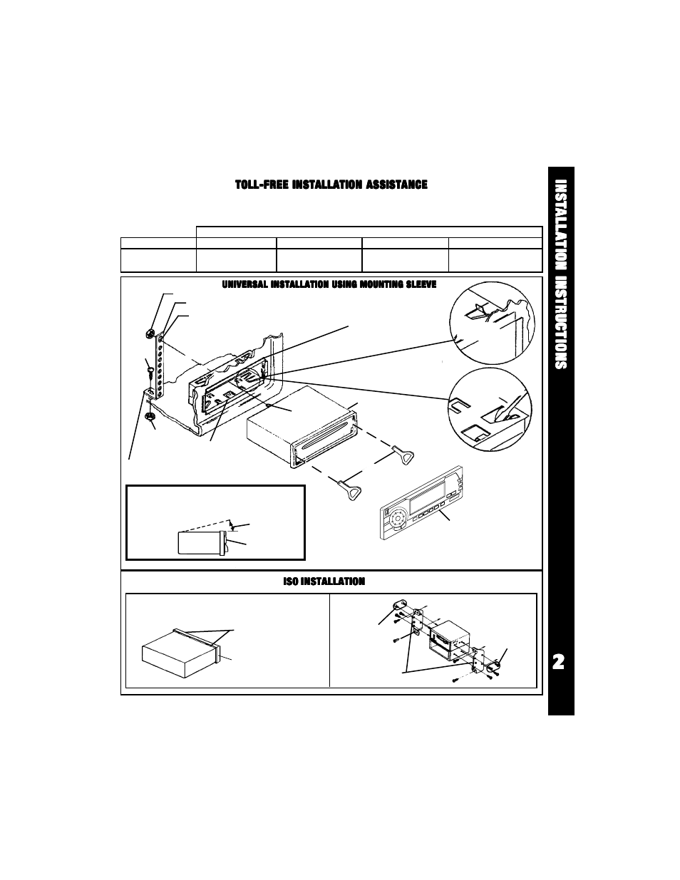 Audiovox Rampage ACD-70 User Manual | Page 3 / 38