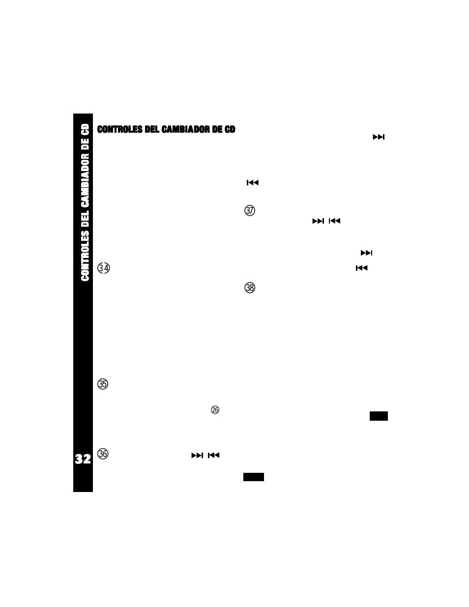 Audiovox Rampage ACD-70 User Manual | Page 32 / 38