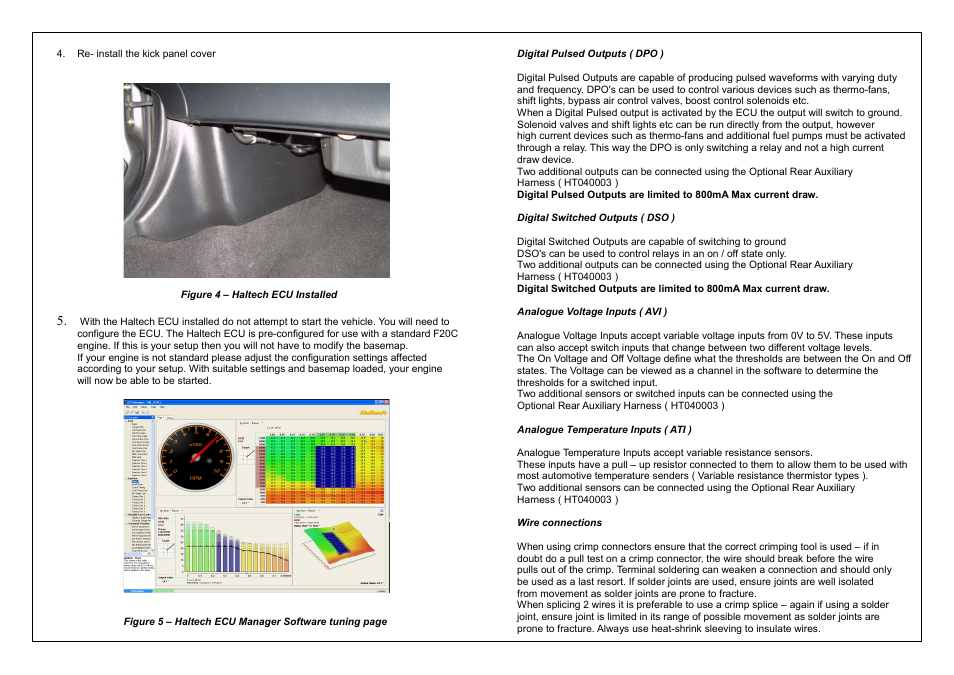 Haltech Platinum PRO PLUG-IN Honda S2000 AP1 (HT055050) User Manual | Page 11 / 16