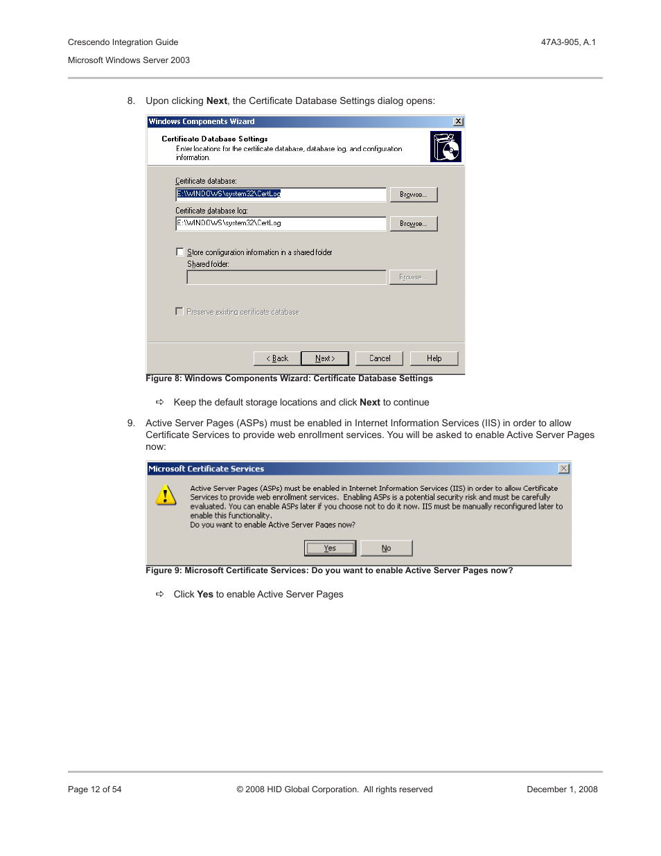 HID Crescendo Integration User Manual | Page 12 / 54