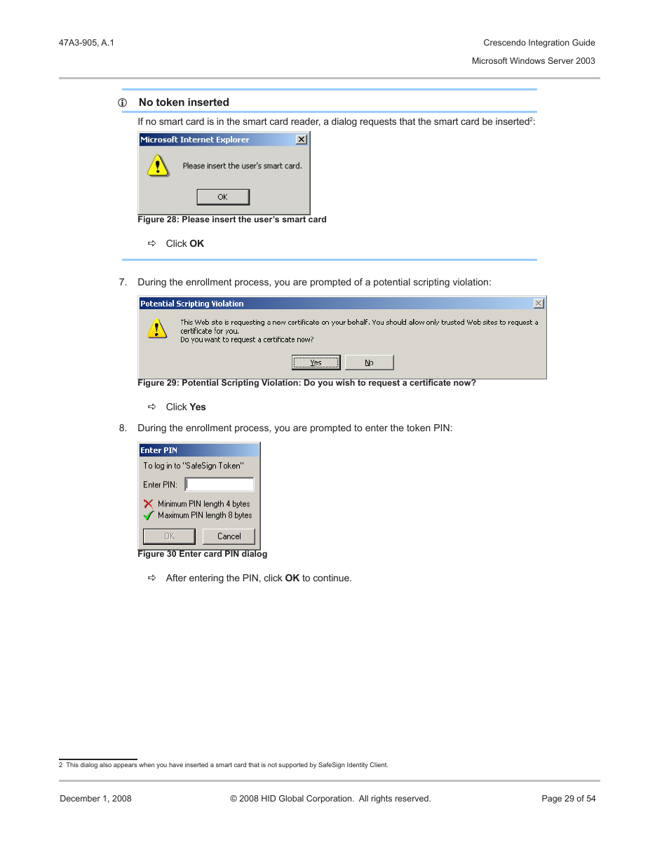 HID Crescendo Integration User Manual | Page 29 / 54