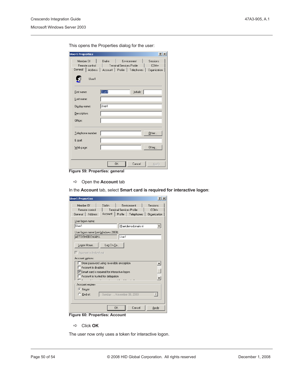 HID Crescendo Integration User Manual | Page 50 / 54